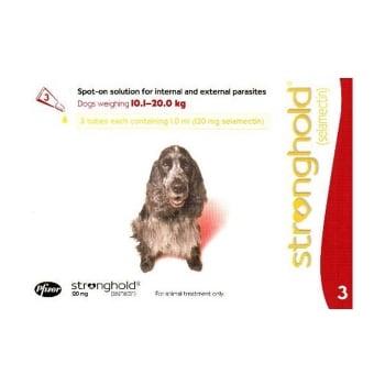 Stronghold Caine 120 mg, 10.1 - 20 kg, 3 pipete