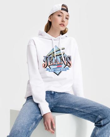 Tommy Jeans Hanorac Alb