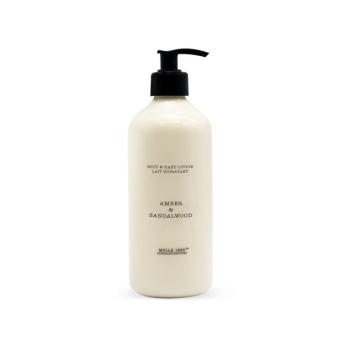 Cereria Mollá Loțiune de mâini si corp Amber & Sandalwood (Body & Hand Lotion) 500 ml