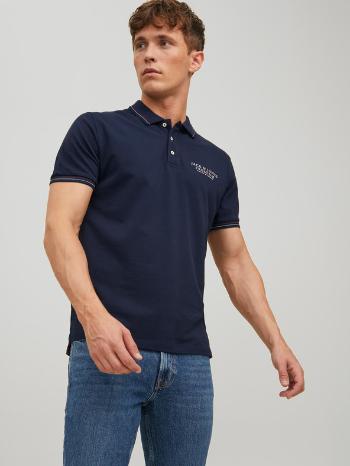 Jack & Jones Archie Polo Tricou Albastru