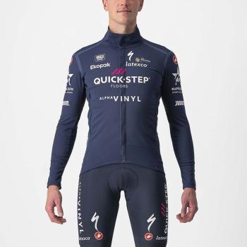 
                 CASTELLI Jachetă termoizolantă de ciclism - QUICK-STEP 2022 - albastru  
            