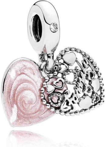 Pandora Heart Pendant Familie Dragoste 796459RO28