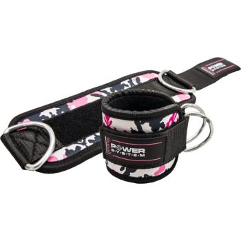 Power System Ankle Straps Camo adaptor pentru gleznă culoare Pink 2 buc