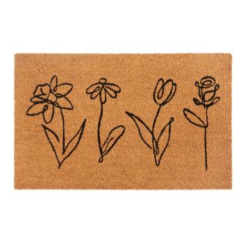 Covoraș de intrare din fibre de nucă de cocos 40x70 cm Wildflowers – Hanse Home