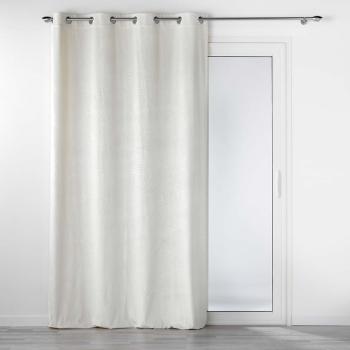 Draperie crem din catifea 140x240 cm Analia – douceur d'intérieur