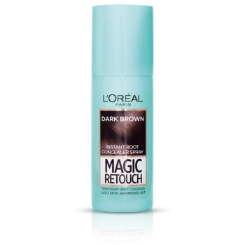 L’Oréal Paris Magic Retouch spray instant pentru camuflarea rădăcinilor crescute culoare Dark Brown 75 ml