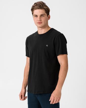 Calvin Klein Tricou sub cămașă, 2 bucăți Negru Gri