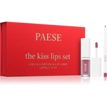 Paese The Kiss Lips Set Lovely Pink set cadou 03 Lovely Pink culoare