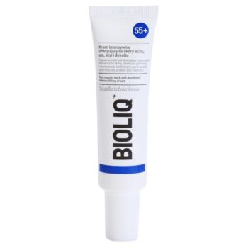 Bioliq 55+ Crema Lifting intensiva pentru pielea delicata din jurul ochilor, gurii, gâtului și decolteului 30 ml