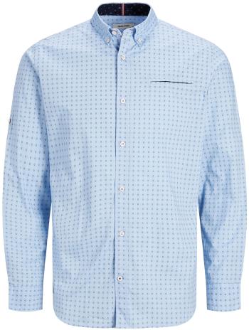 Jack&Jones Cămașă pentru bărbați JJEJACK Slim Fit 12197900 Cashmere Blue S