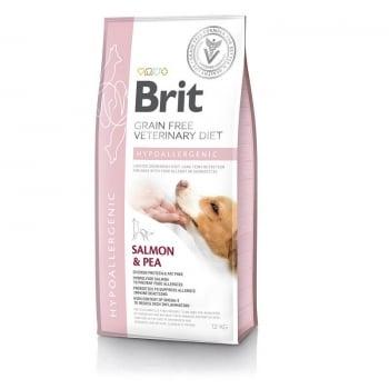 Pachet 2 x Brit Grain Free Veterinary Diets Dog Hypoallergenic 12 kg