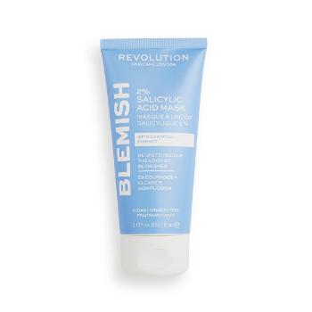 Revolution Skincare Mască de Ten cu cărbune activ Blemish(2% Salicylic Acid Mask) 65 ml