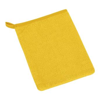 Cârpă frotir galbenă, 17 x 25 cm