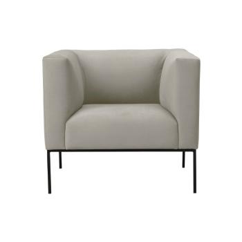 Fotoliu din catifea Windsor & Co Sofas Neptune, bej