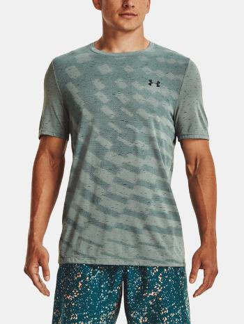 Under Armour UA Seamless Radial SS Tricou Verde