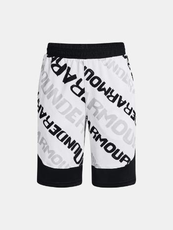 Under Armour UA Baseline Perf Pantaloni scurţi pentru copii Alb