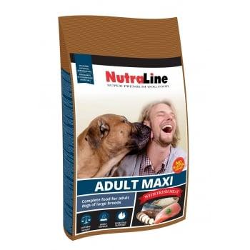 Pachet 2 x Nutraline Dog Maxi Adult 12.5 kg