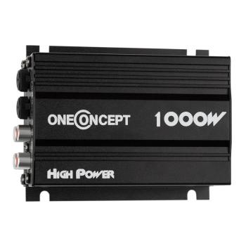 OneConcept Amplificator de mașină 4 Canale, 1000W, negru