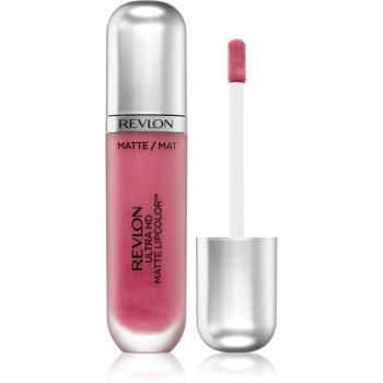 Revlon Cosmetics Ultra HD Matte Lipcolor™ ruj lichid ultra mat culoare 600 Devotion 5.9 ml
