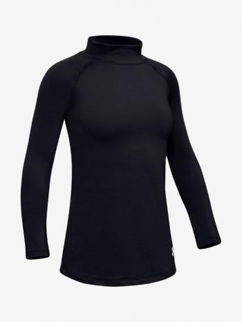 Under Armour ColdGear Tricou pentru copii Negru