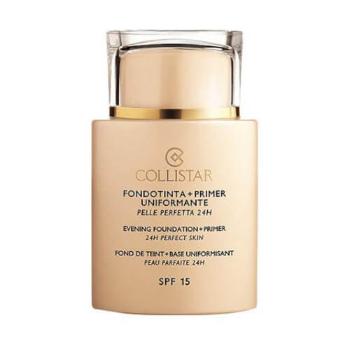 Collistar Machiaj lichid și fond de ten pentru piele perfectă SPF 15 (Even Foundation + Primer) 35 ml 05 Amber