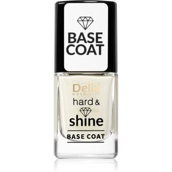 Delia Cosmetics Hard & Shine lac intaritor de baza pentru unghii 11 ml