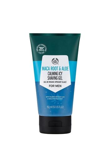 The Body Shop Gel de ras Maca Root & Aloe (Calming Icy Shaving Gel) 150 ml