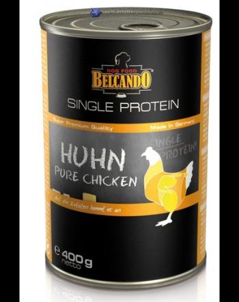 BELCANDO Single Protein hrana umeda pentru caini, cu pui, 400 g