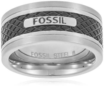 Fossil Inel de oțel de modă JF00888040 62 mm