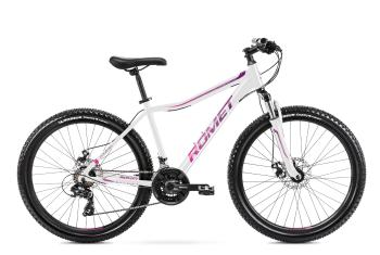 Bicicleta de munte pentru femei Romet Jolene 6.2 Alb/Roz/Violet 2022