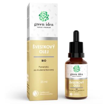 Green Idea Organic plum oil ulei de prune presat la rece 25 ml