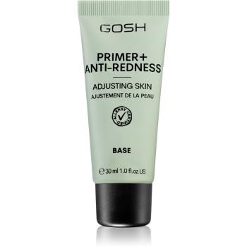 Gosh Primer Plus + bază de machiaj împotriva înroșirii 30 ml