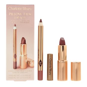 Charlotte Tilbury Set de cosmetice decorative pentru buze Pillow Talk Medium (Lip Kit)