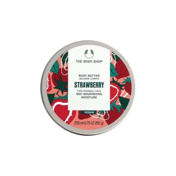 The Body Shop Unt de corp pentru piele normală Strawberry (Body Butter) 200 ml