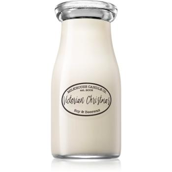 Milkhouse Candle Co. Creamery Victorian Christmas lumânare parfumată Milkbottle 227 g