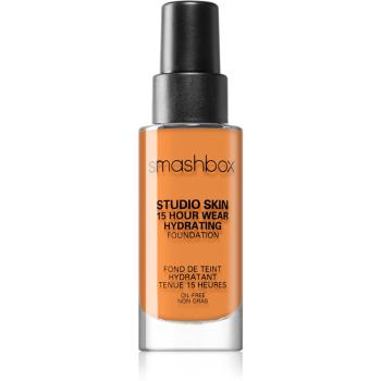 Smashbox Studio Skin 24 Hour Wear Hydrating Foundation make up hidratant culoare 4 Medium-Dark With Warm, Peachy Undertone 30 ml