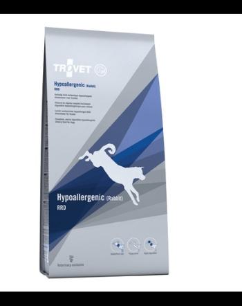 TROVET Hypoallergenic Rabbit RRD pentru caini 12,5 kg cu iepure