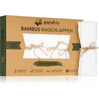 Pandoo Bamboo Washcloth Balsam de spalat 25 x 25 cm 6 buc