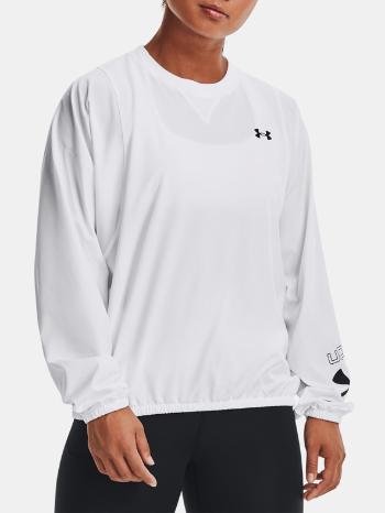 Under Armour Woven Graphic Crew Hanorac Alb