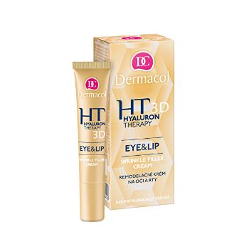 Dermacol Cremă remodelatoare pentru ochi și buze (Hyaluron Therapy 3D Eye & Lip Wrinkle Filler Cream) 15 ml