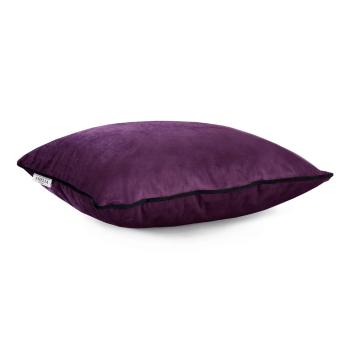 Set 2 fețe de pernă AmeliaHome Piping, 45 x 45 cm, violet închis