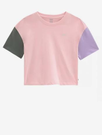 Vans Relaxed Boxy Colorblock Tricou Roz