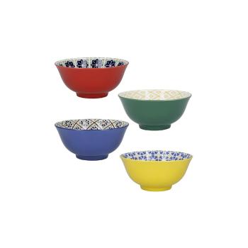 Set de 4 boluri din ceramică Kitchen Craft, ø 15 cm