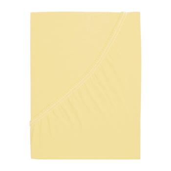 Cearceaf galben cu elastic 200x220 cm – B.E.S.