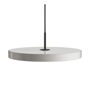 Lustră gri deschis LED cu abajur din metal ø 43 cm Asteria Medium – UMAGE