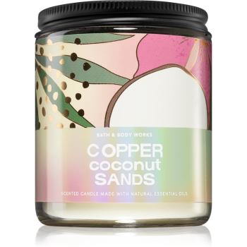 Bath & Body Works Copper Coconut Sands lumânare parfumată 198 g