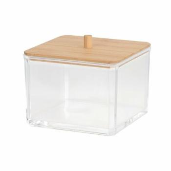 Organizator cosmetice Bamboo Eleganza, 9,5x 9,5 x 8,5 cm