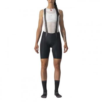 
                 CASTELLI Pantaloni scurți de ciclism cu bretele - FREE AERO RC LADY - negru  
            