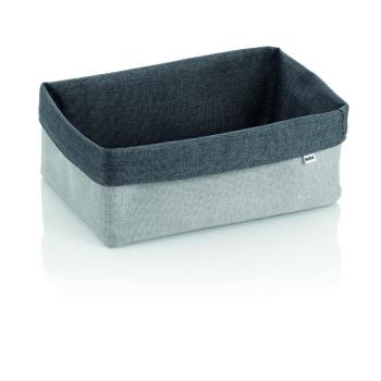 Organizator de baie Kela Palma Rock, 29,5 x 20,5 cm, gri