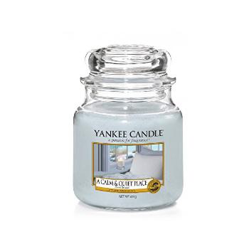 Yankee Candle Lumânare aromatică Medie A Calm and Quiet Place 411 g